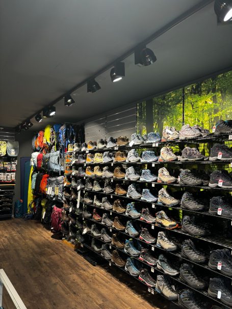 Wandern Schuhe aus der Wanderabteilung